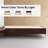 Marcijona 15" Premium Velvet Material Wood Box Spring/Bed Frame, Durable, Stylish, Multi Color-88932903-88932898