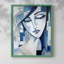 WOMEN Series XLV - reproduction encadrée de qualité supérieure - prête à être accrochée - aucun clou requis-772287686
