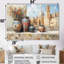 Casablanca Casablanca Pottery I - ensemble d'art mural de poterie marocaine-107183006-107183004