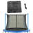 Machrus Upper Bounce Trampoline Enclosure Net, Fits 10' Round Frame, Using 4 Poles (or 2 Arches)