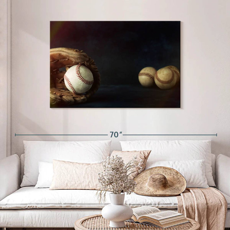 Sireci Baseball After Game, 30" H x 45" W