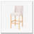 Tufted Wingback Barstool-847614023