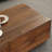 Black walnut rectangular end table-110367793