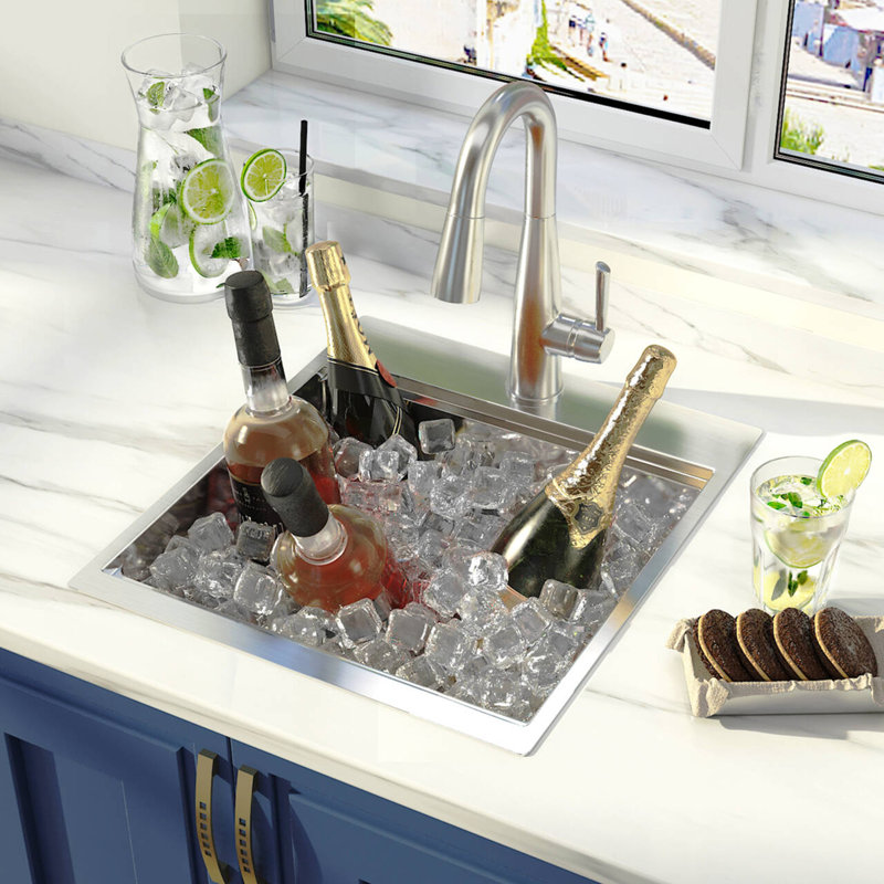 Drop in Workstation Bar Sink