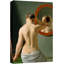 «Woman at the Mirror», œuvre d'art classique nue sur toile, impression de giclée sur toile encadrée-123405782-123405781