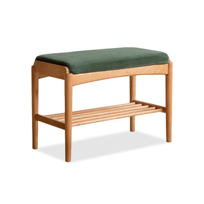 Green Upholstered Bench