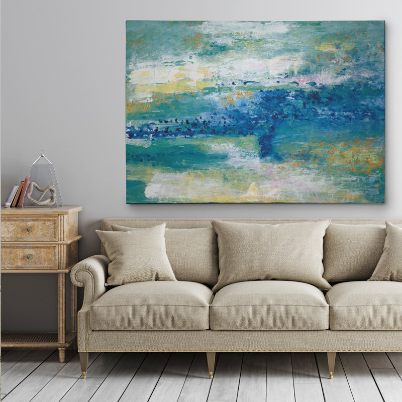 " Sea Isle " Painting Print, 36" H x 48" W x 1.5" D