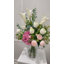 Lilies/Tulip Real Touch Artificial Flowers in Vase