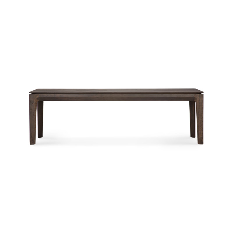 Bok Solid Wood Dining Bench, 18.1" H x 65.3" W x 13.8" D