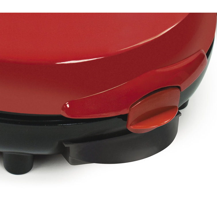  6-wedge Electric Quesadilla Maker With Extra Stuffing Latch Red  Plastic Ready Indicator Light: Home & Kitchen