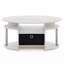 Allenville Pedestal Coffee Table with Storage-101987088
