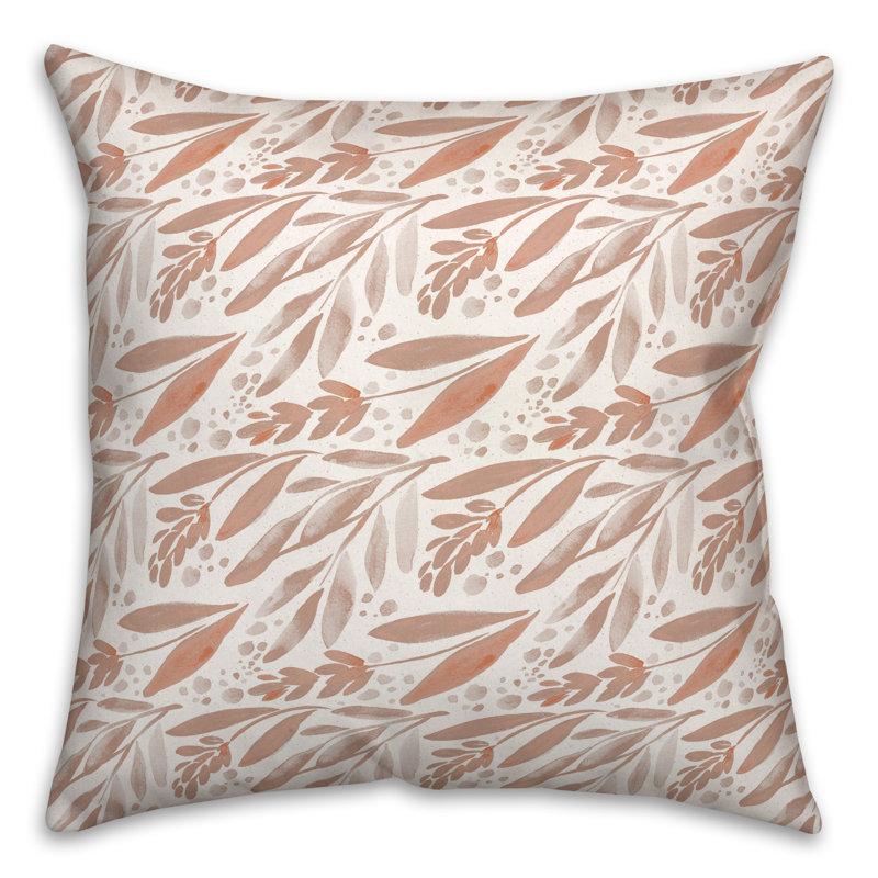 Floral Throw Pillow