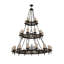Rustic Lodge 30 - Light Chandelier