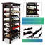 Coltan 28 - Bottle Solid Wood Wine Bottle Rack-274754470