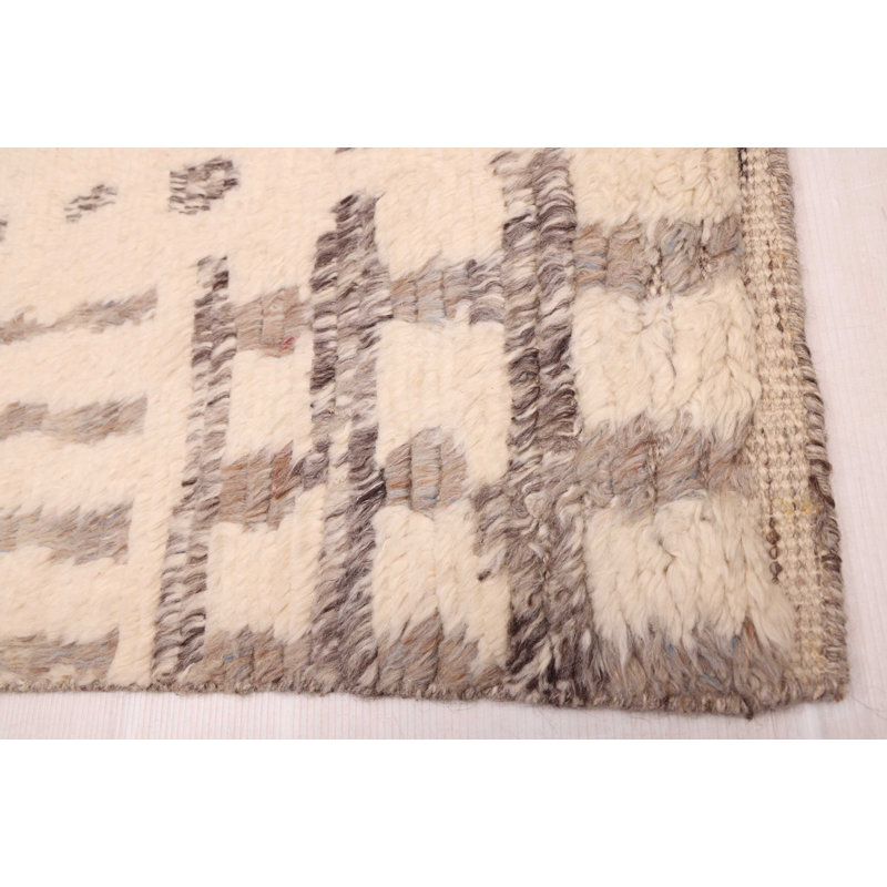 Tapis crème, gris 8 pi 3 po x 10 pi Looma