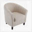 Fauteuil demi-tonneau Barrel