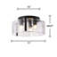 Plafonnier encastré 3 lumières Laia Antique Black