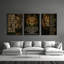 3 Piece Wrapped Canvas Print-2122834202