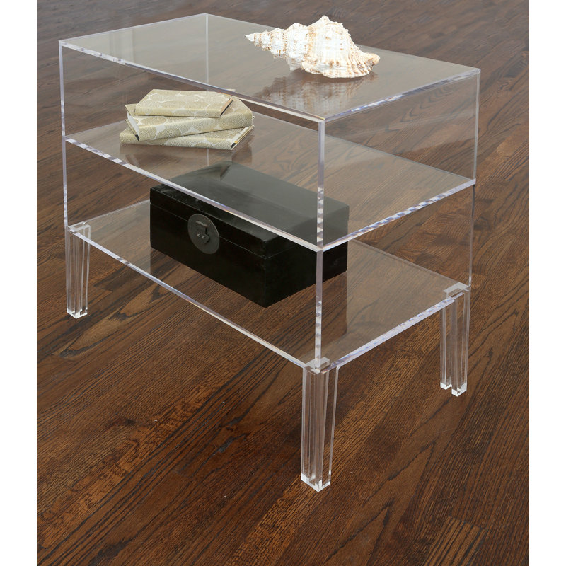 Illusion Plastic Shelving Unit, 30" H x 29" W x 14" D
