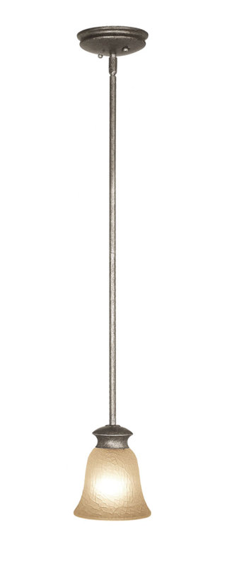 Dresden 1 - Light Single Pendant, Greystone