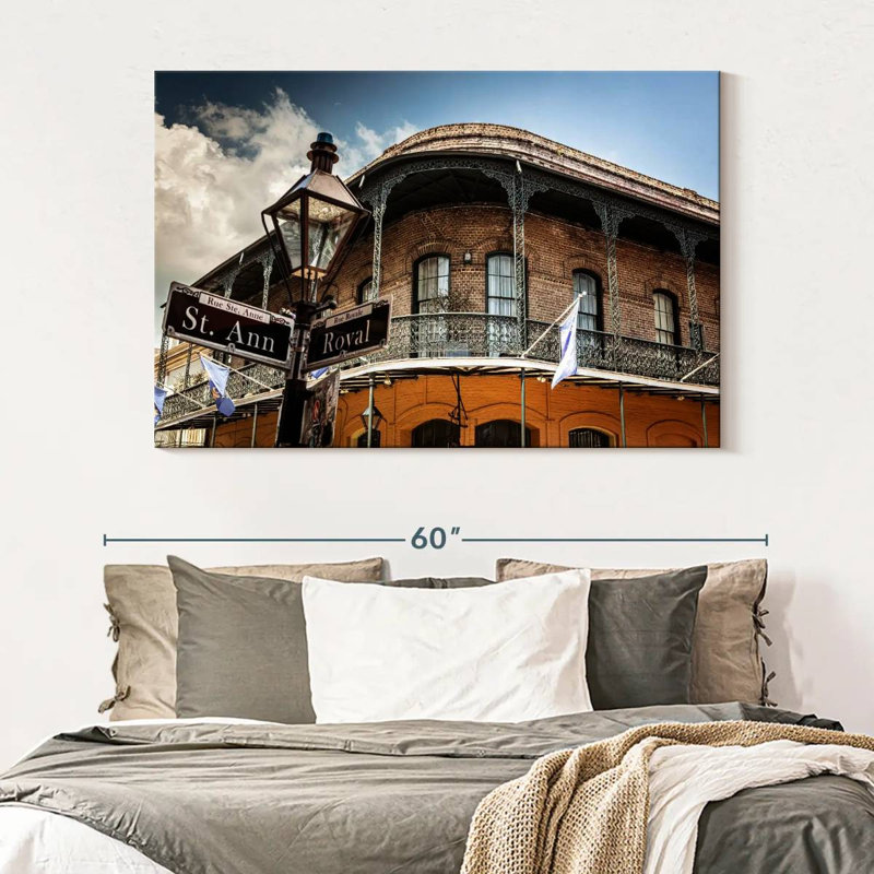 Kavia New Orleans Street Corner, 34" H x 51" W