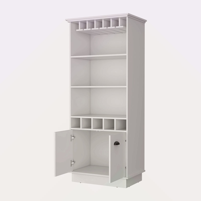 Armoire à bar en verre