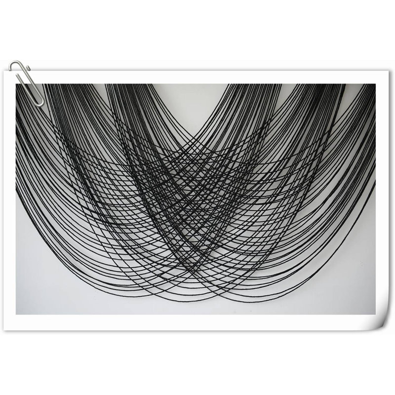 Wall Decor on Fabric, Gray