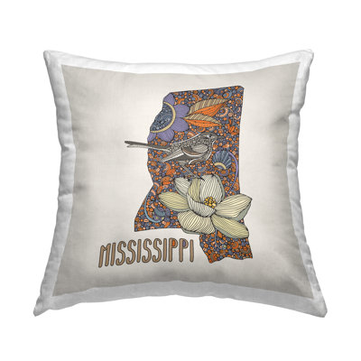 Paisley Throw Pillow