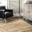 Tapis de zone naturelle rayée Angelina-1697942157