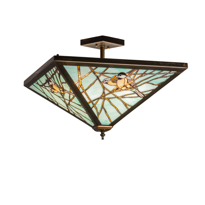 Laina 4 - Light Semi Flush Mount