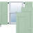 Americraft Two Equal Flat Panel Shutters (Per Pair)-75077889-75077820-75077838