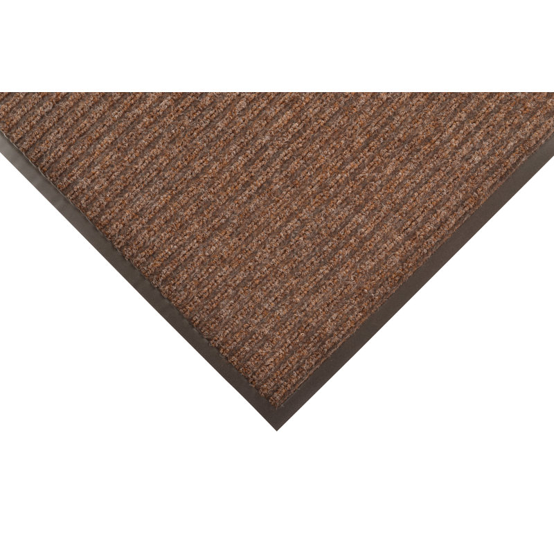 Indoor / Outdoor Doormat, Brown, Rectangle 4' x 6'