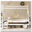 Lit plateforme double avec escalier-734781376