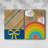 Stripes-Premium Gallery Wrapped Canvas -Ready to Hang
