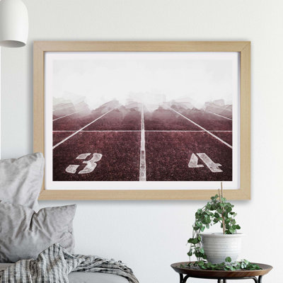 The Running Track - Framed Print