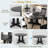 Expandable Oval Dining Table With Removable Leaf Trestle And X Shaped Base