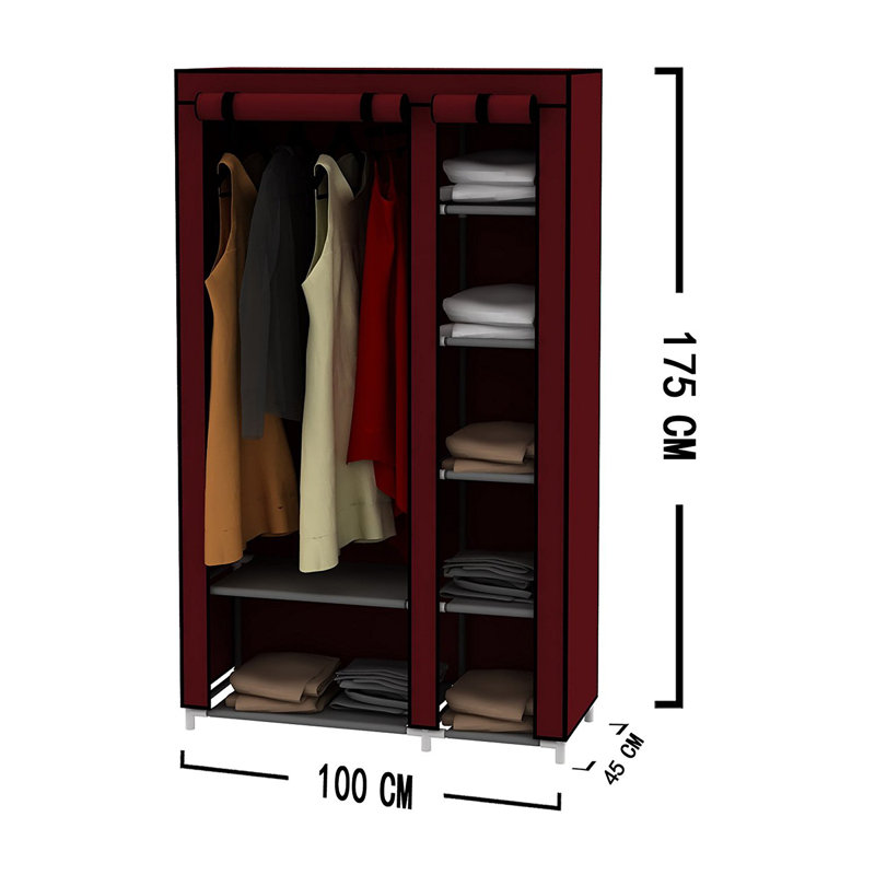 Penderie de maison portative l 42" Prevost