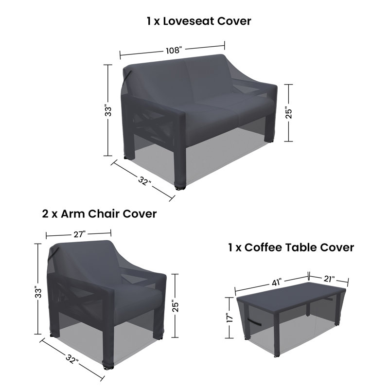 Housses pour meubles d'extérieur Myrtlene Group Seating