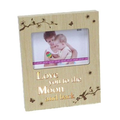 Beige Wood Matte Picture Frame