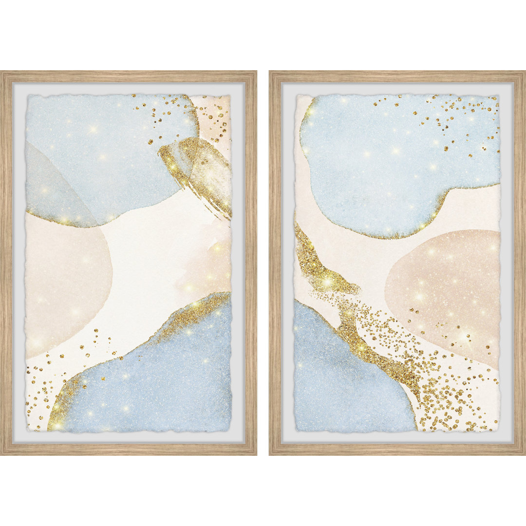 Island of No Return Diptych by Marmont Hill - 2 Piece Picture Frame Painting Set