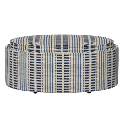 Reversible Tray Top Storage Ottoman