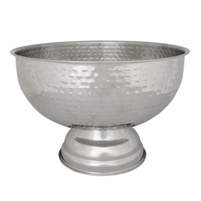Rink Drink Stainless Steel Champagne Ice Bucket - 35cm - Hammered
