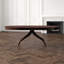 Composition Oval Solid Wood Dining Table