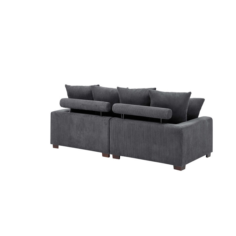 Arzelia 3 - Piece Corduroy Sectional
