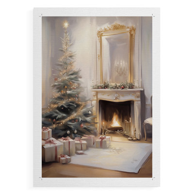 Art des Fêtes de Noël - série 2-CCXL - impression sur toile seulement - NON-CADRE