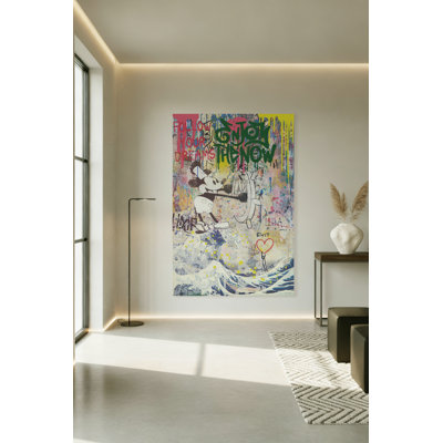 "Enjoy the Now" Print on Wrapped Canvas