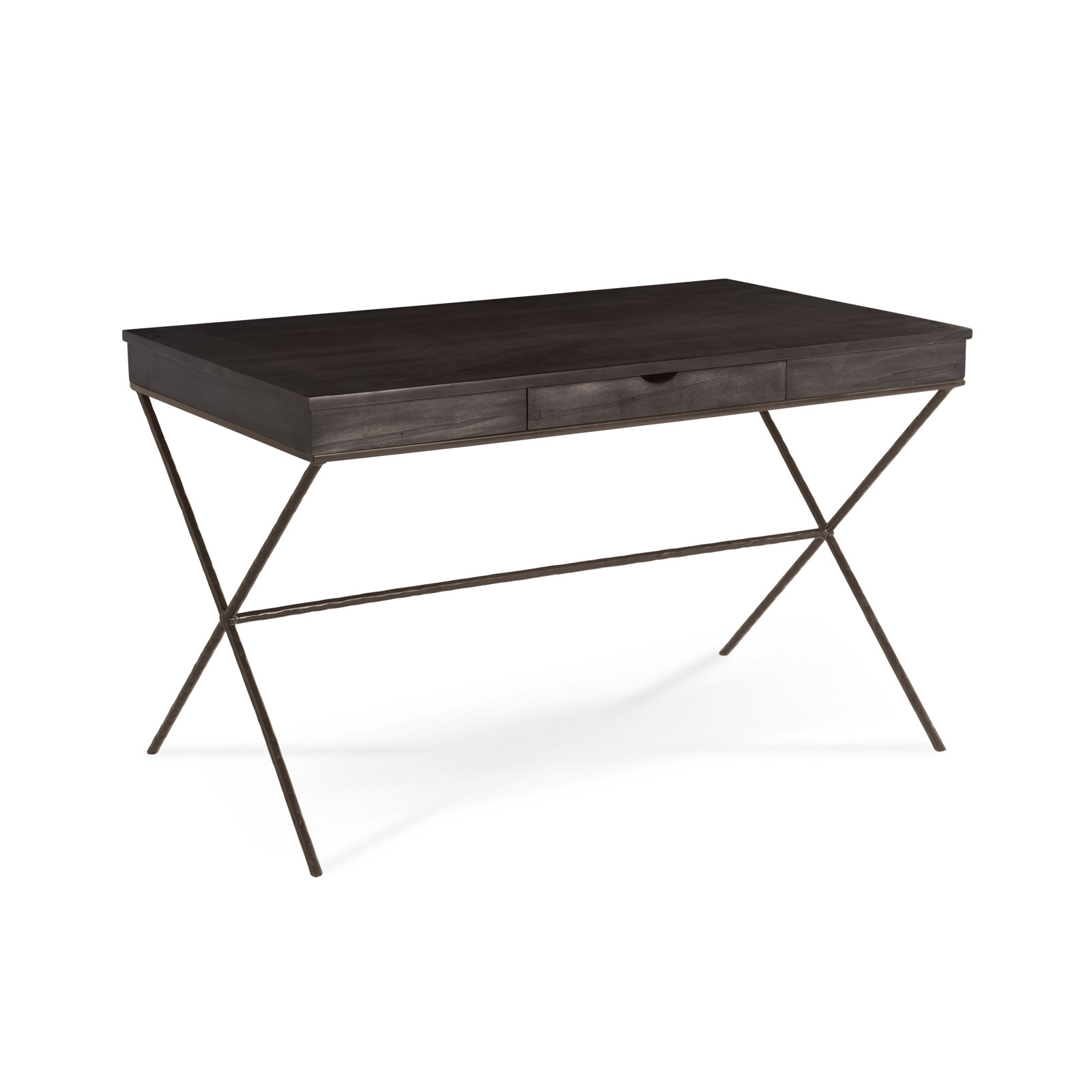 Abbott Writing Desk, Marrone Antico, Cinder