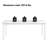 Industrial Dining Table for 6, Wooden Long Dinner Table with Mortise Tenon Design, Kitchen Table with Sturdy Metal Legs-2093556845-2093556851
