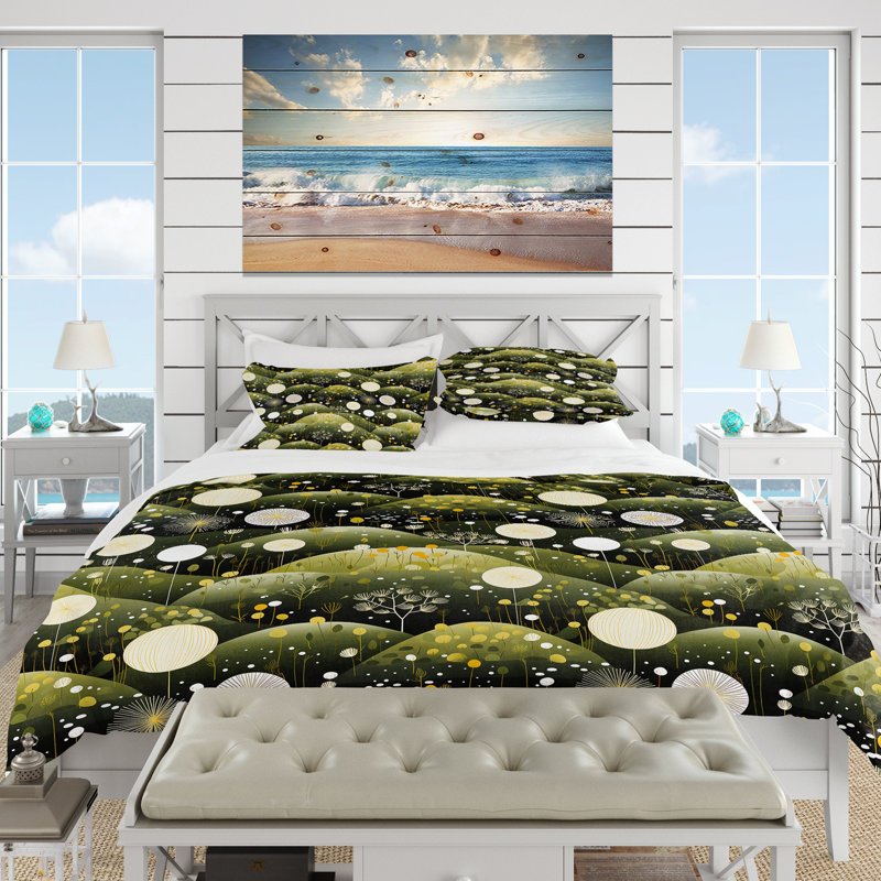 Ensemble de housse de couette Armadeo, Housse de couette pour grand lit et 2 taies décor