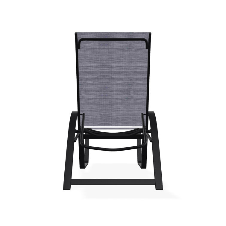 Holna Outdoor Rust-Resistant Metal Chaise Lounge